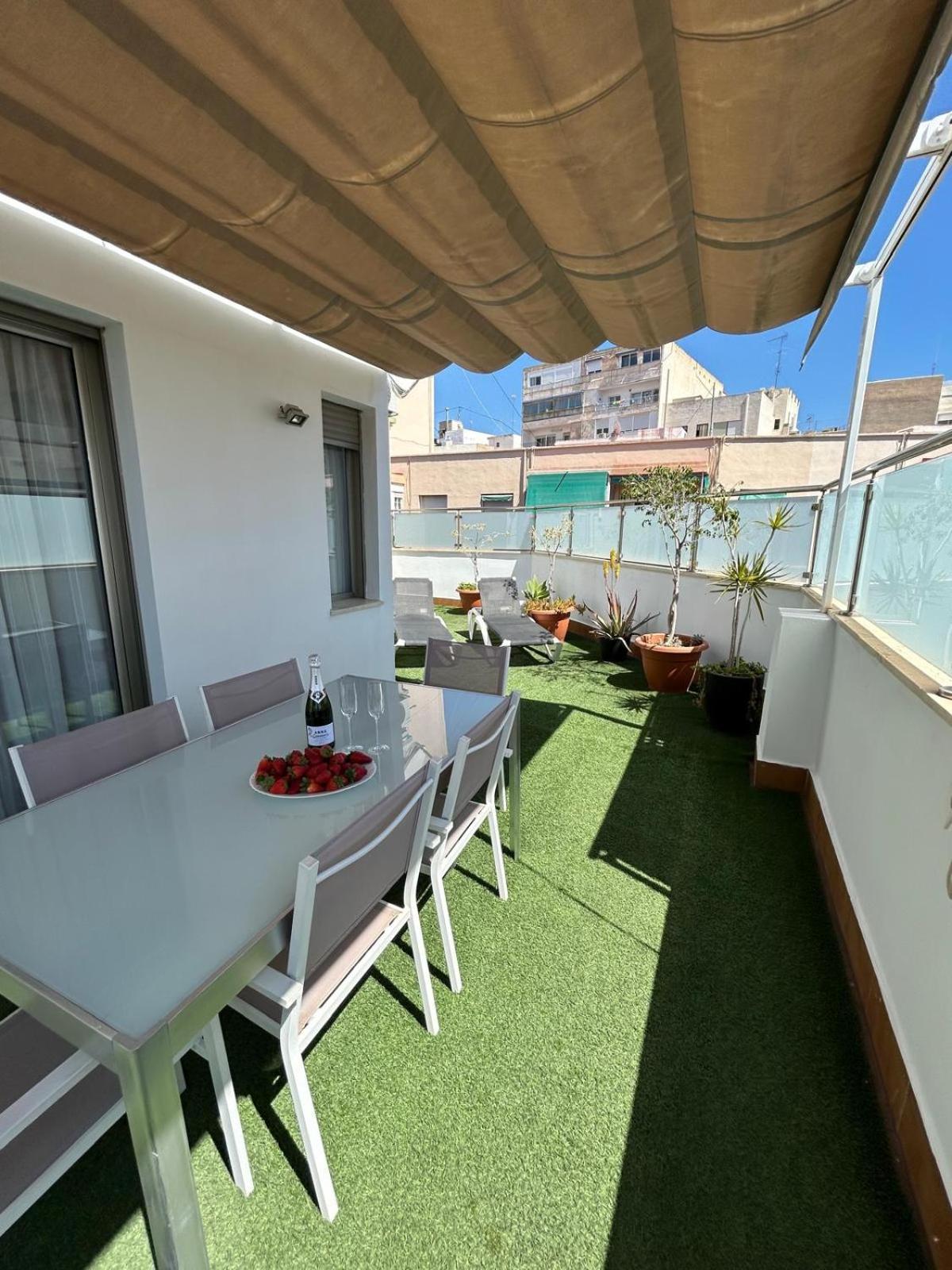 2 Big Terraces Penthouse City Center Alicante Exterior foto